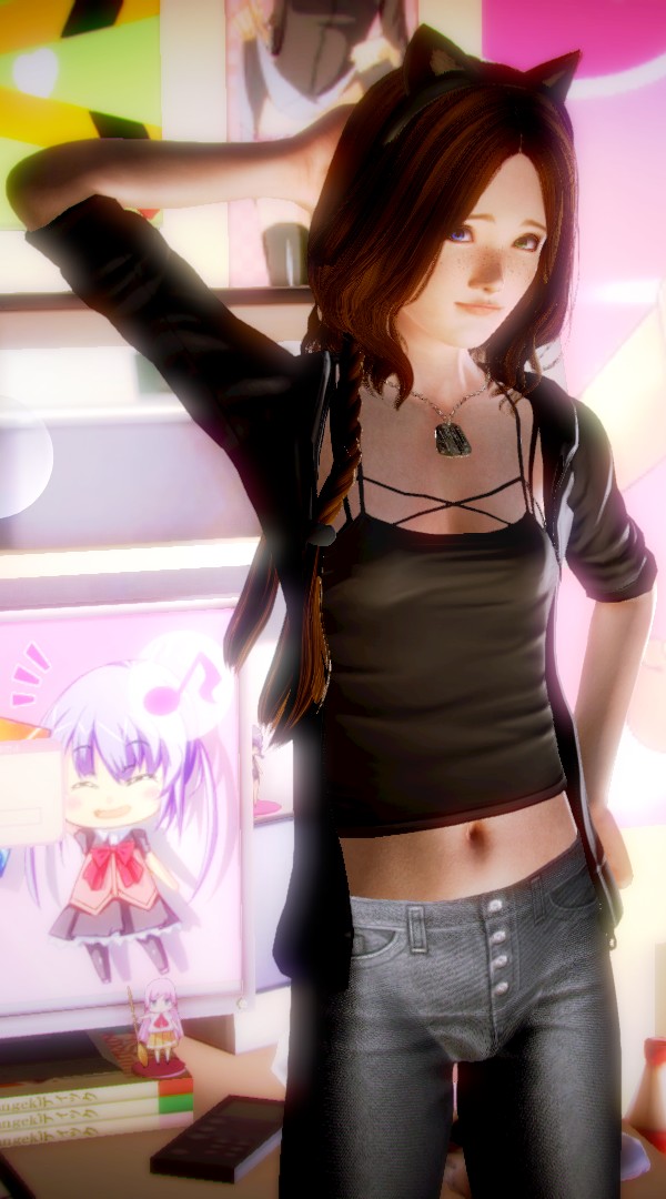 AKIKO POSING